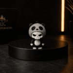 İskelet Panda Anahtarlık